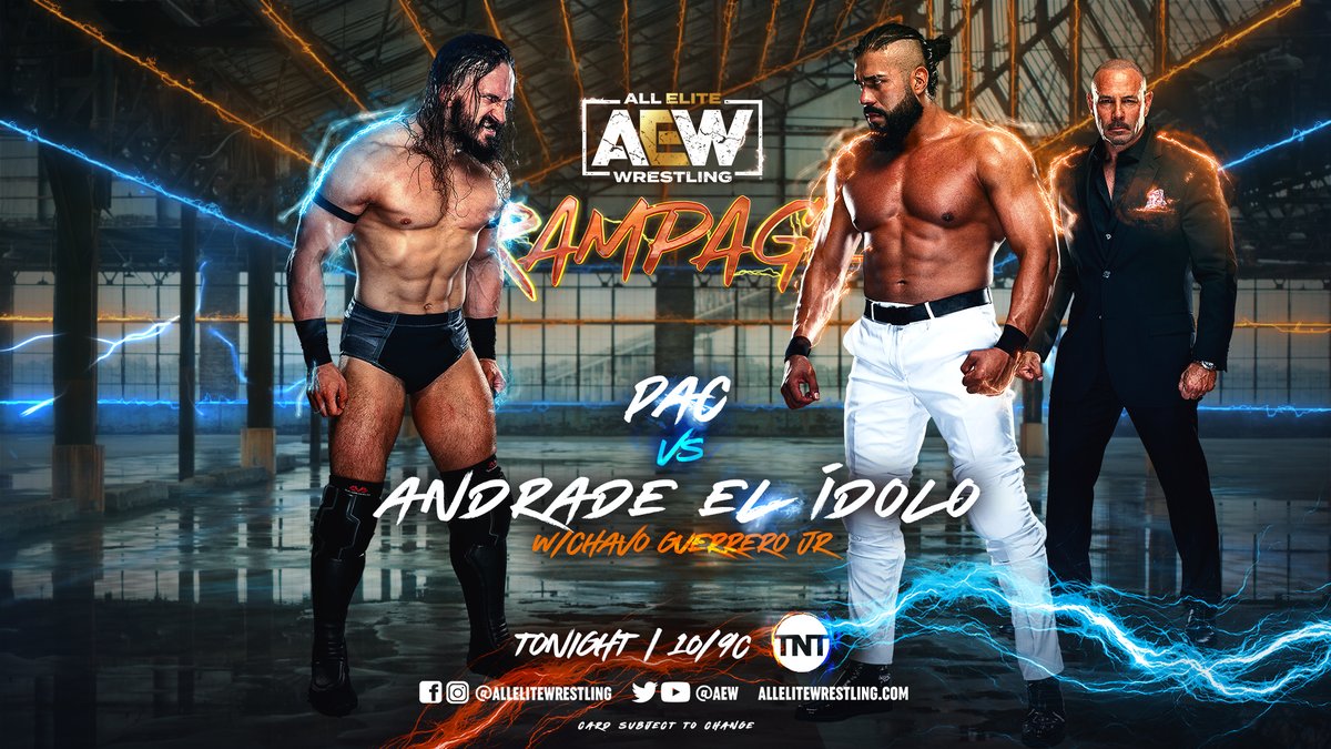 AEW Rampage live results: PAC vs. Andrade El Idolo