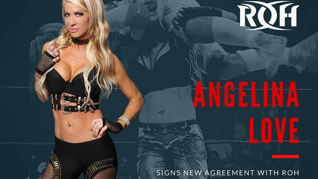 Angelina Love signs new contract with ROH