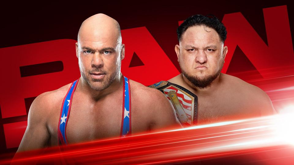 WWE Raw live results: Kurt Angle vs. Samoa Joe