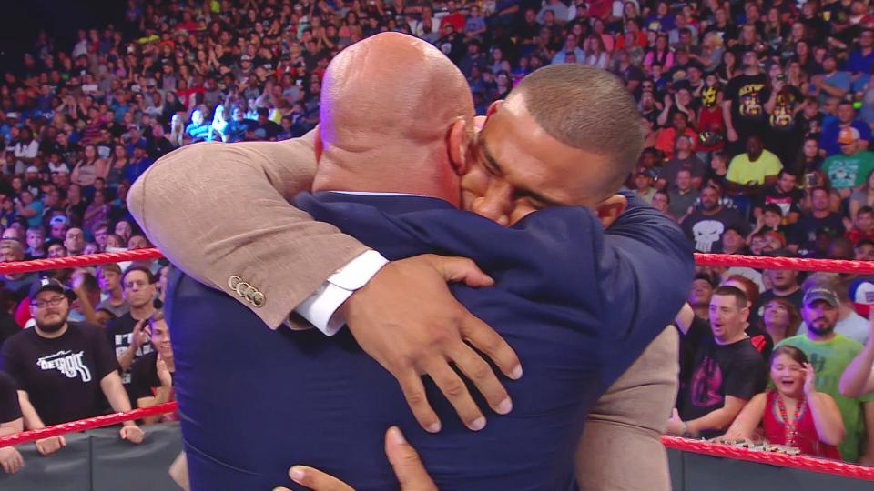 Kurt Angle reveals his big secret on WWE Raw