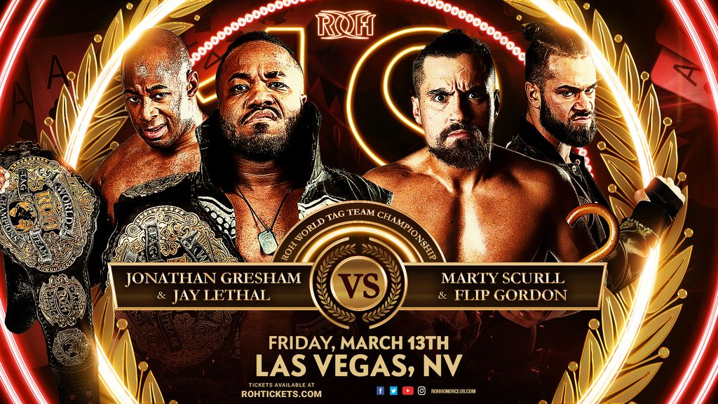 Tag Team title match announced for ROH 18th Anniversary PPV