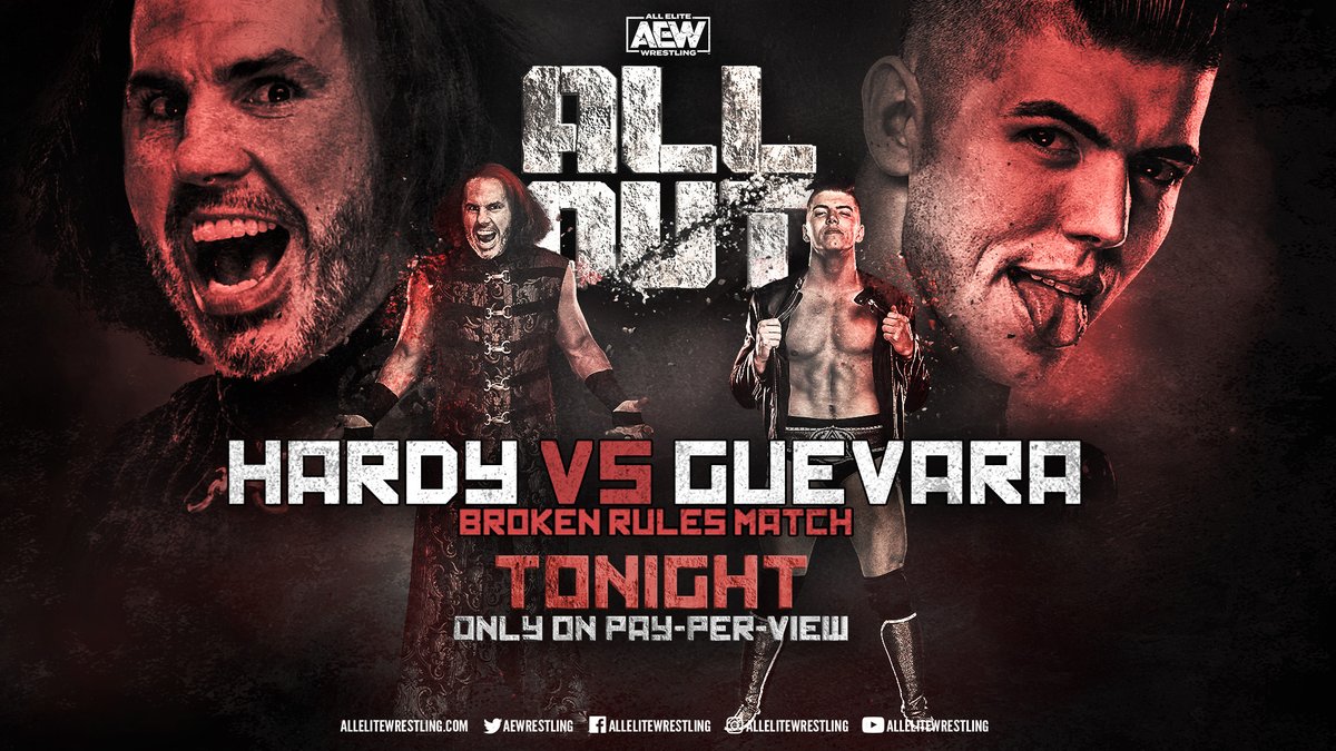 Matt Hardy injured during Broken Rules match at AEW All Out