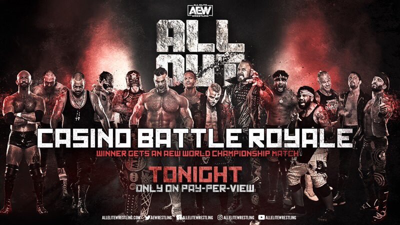 Matt Sydal makes AEW debut in Casino Battle Royale at All Out