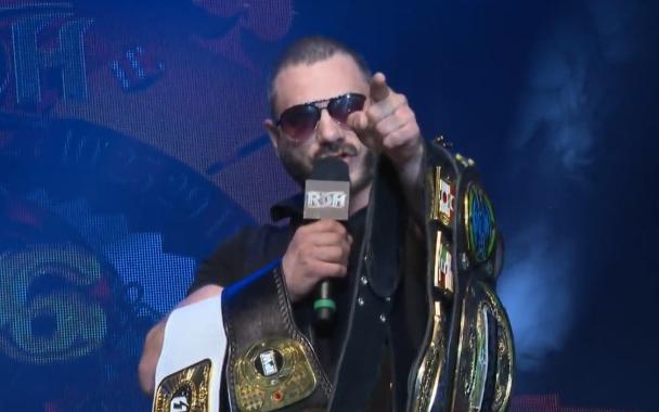 Austin Aries appears at ROH 16th Anniversary PPV