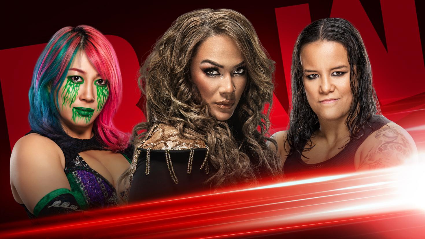 Asuka vs. Nia Jax vs. Shayna Baszler set for WWE Raw