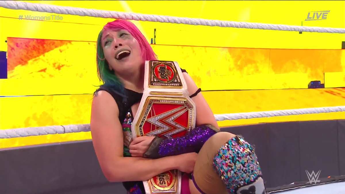Asuka wins Raw Women’s title at WWE SummerSlam