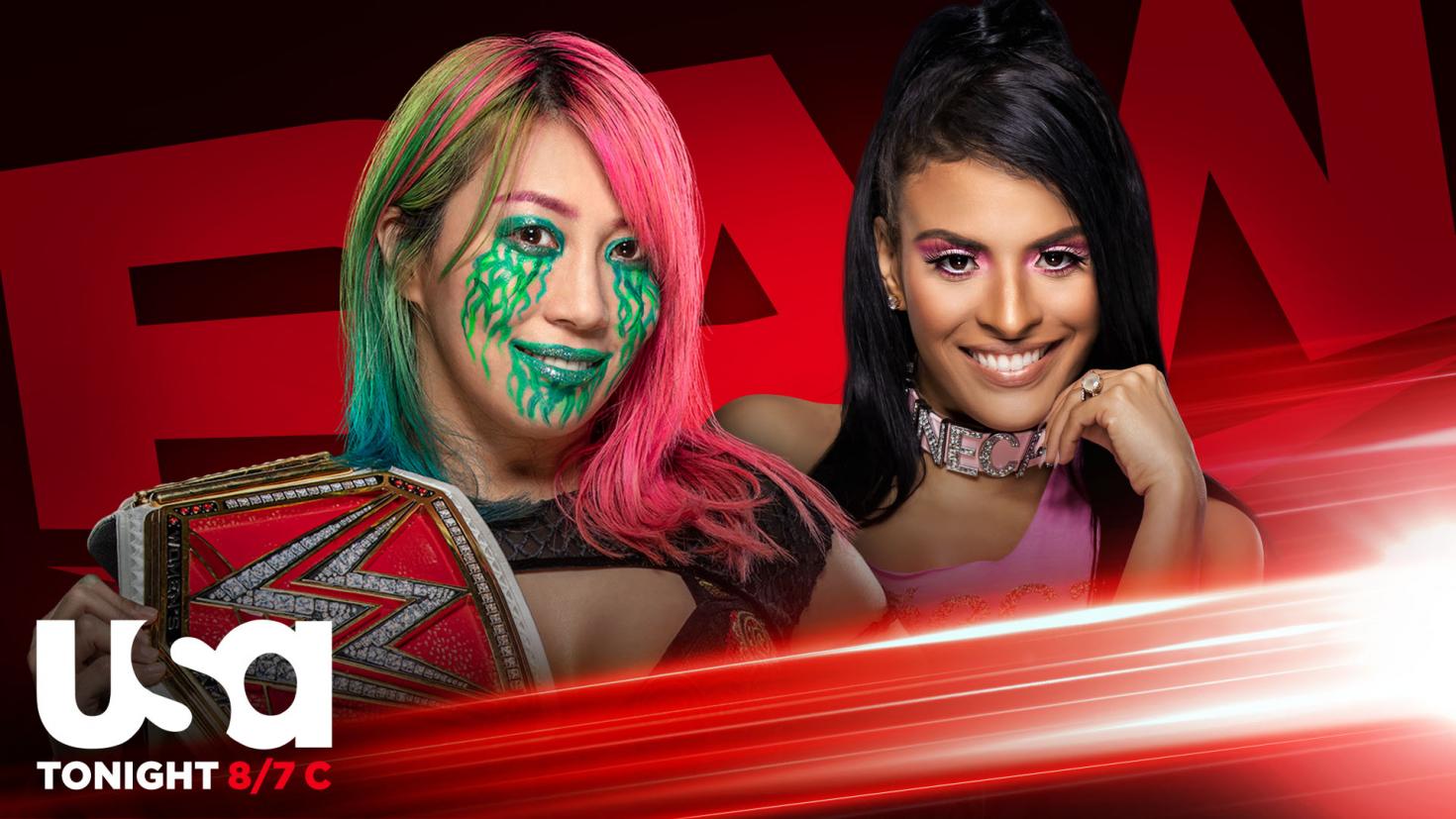 Asuka vs. Zelina Vega Women’s title rematch set for WWE Raw