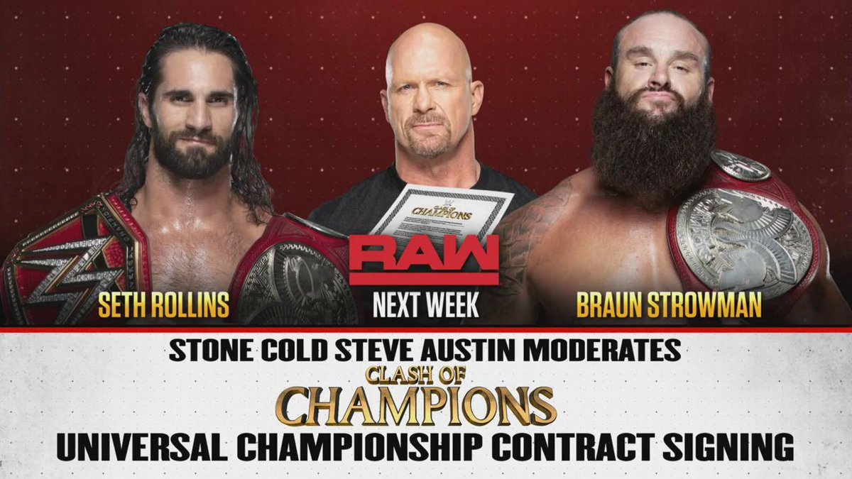 Steve Austin to moderate contract signing on WWE Raw at MSG