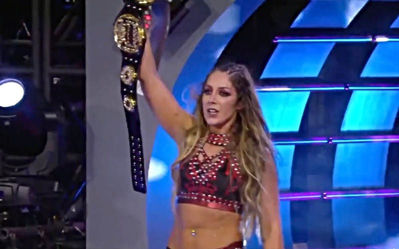 Britt Baker wins AEW Women’s title at Double or Nothing