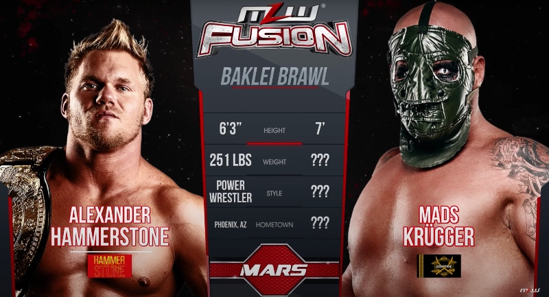 MLW Fusion results: Hammerstone vs. Krugger Baklei Brawl