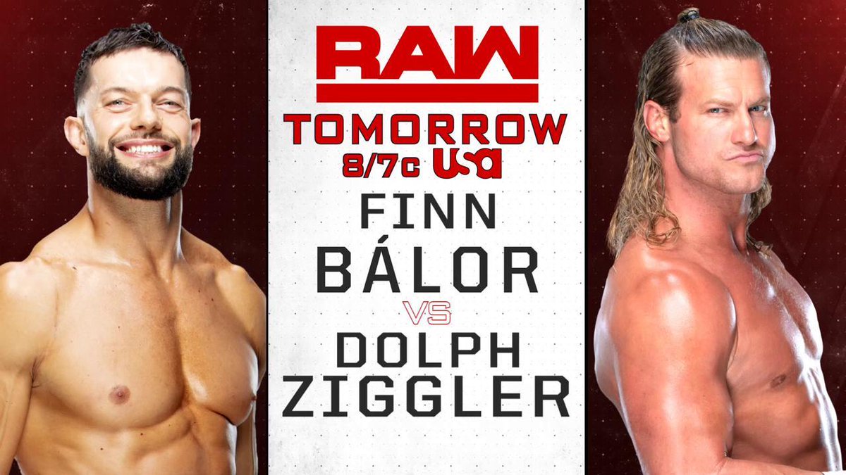 Finn Balor vs. Dolph Ziggler announced for WWE Raw