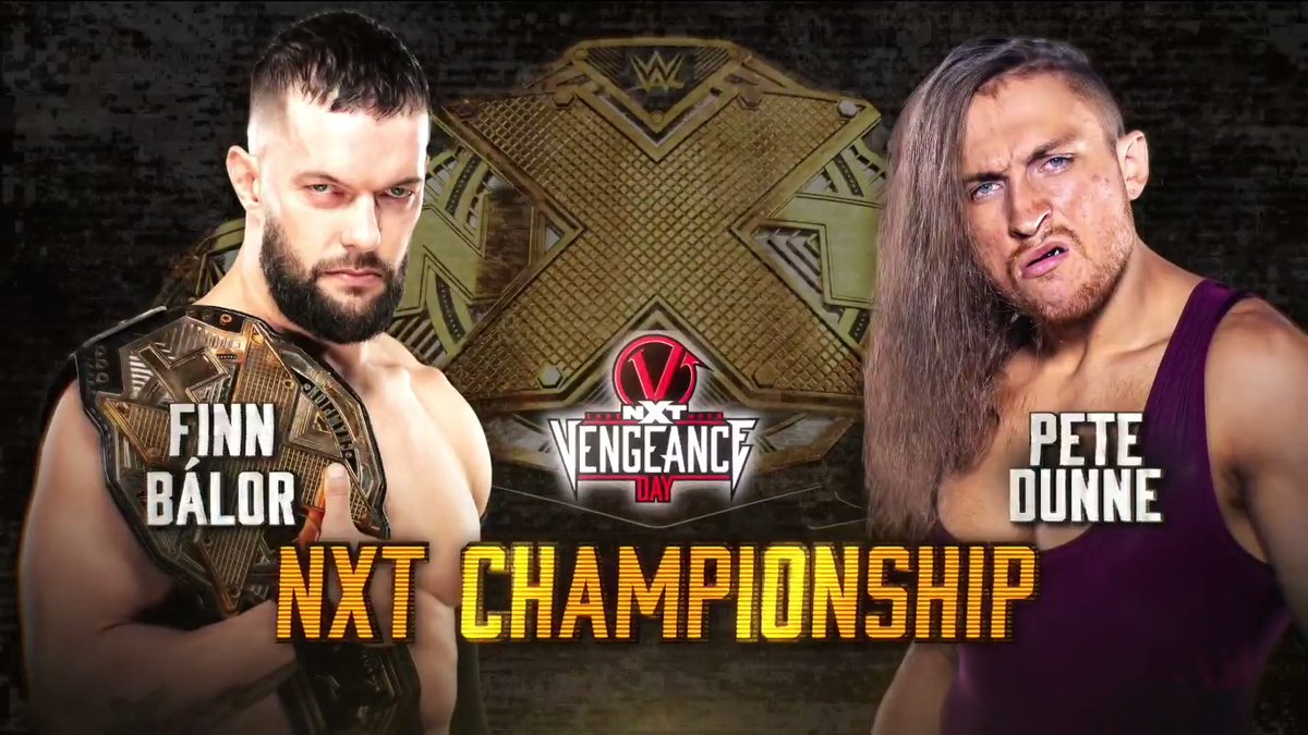 Two title matches added to WWE NXT TakeOver: Vengeance Day