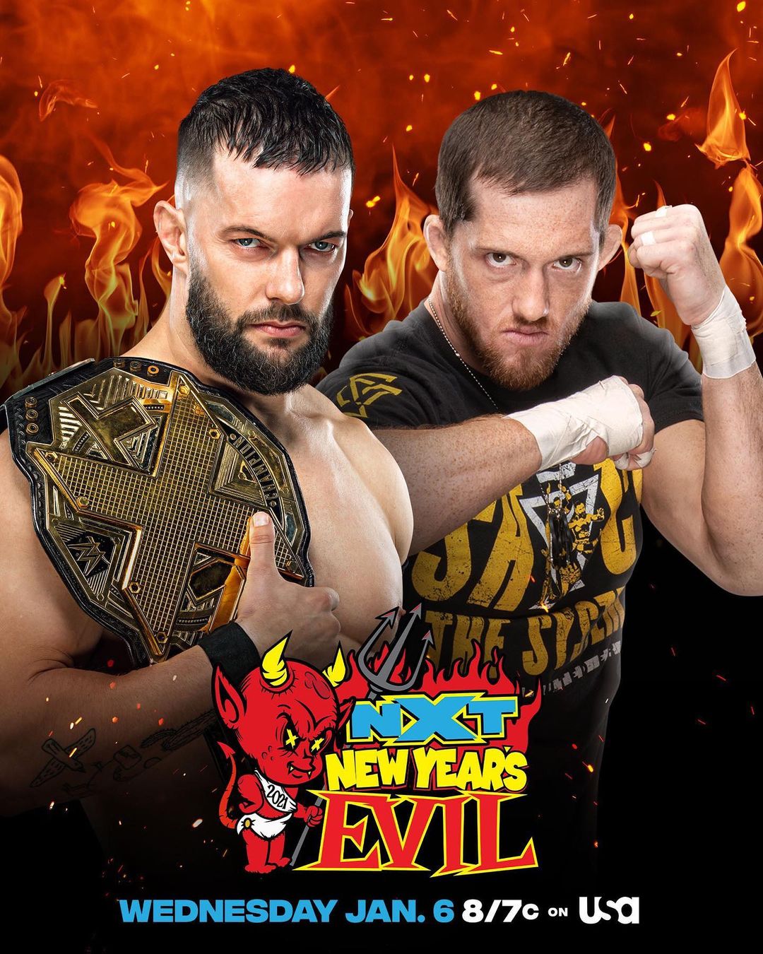 NXT Championship match official for New Year’s Evil