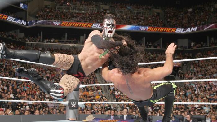 Finn Balor suffers injury at WWE SummerSlam