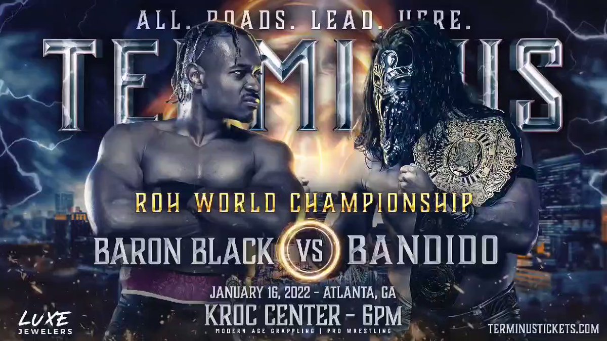 Bandido to defend his version of ROH World title at Terminus