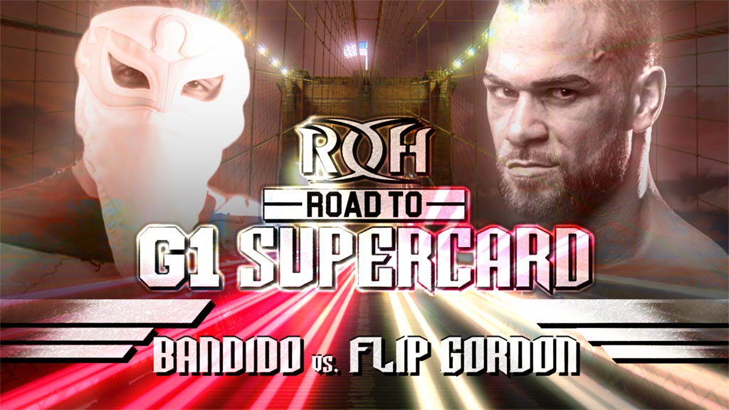 Bandido facing Flip Gordon at ROH Road to G1 Supercard: Dallas