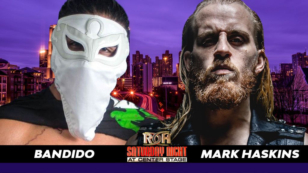 Bandido vs. Mark Haskins, more matches set for ROH TV tapings