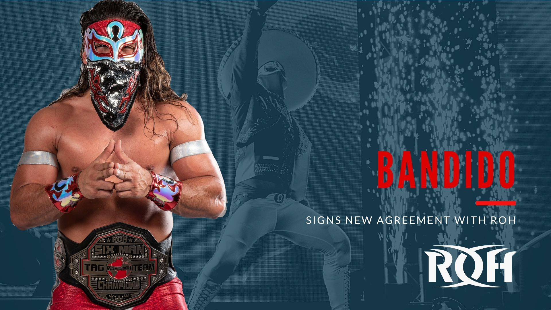 Bandido signs new contract with Ring of Honor