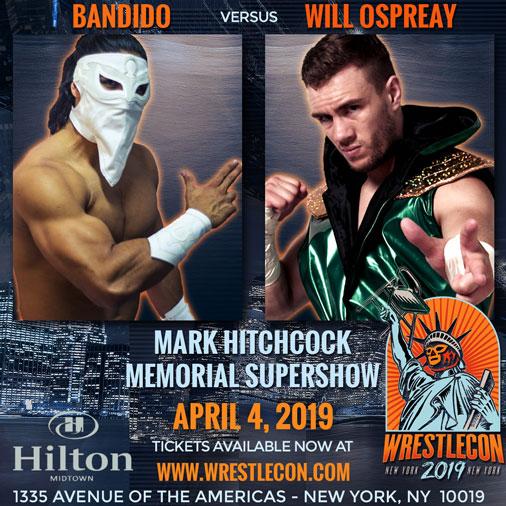 Will Ospreay vs. Bandido set for WrestleCon Supershow