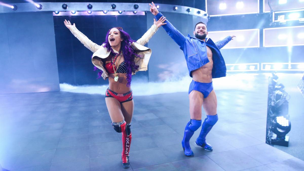 Sasha Banks & Finn Balor re-enter WWE Mixed Match Challenge