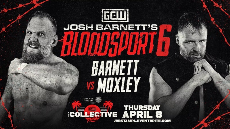 Jon Moxley vs. Josh Barnett set for April’s GCW Bloodsport 6