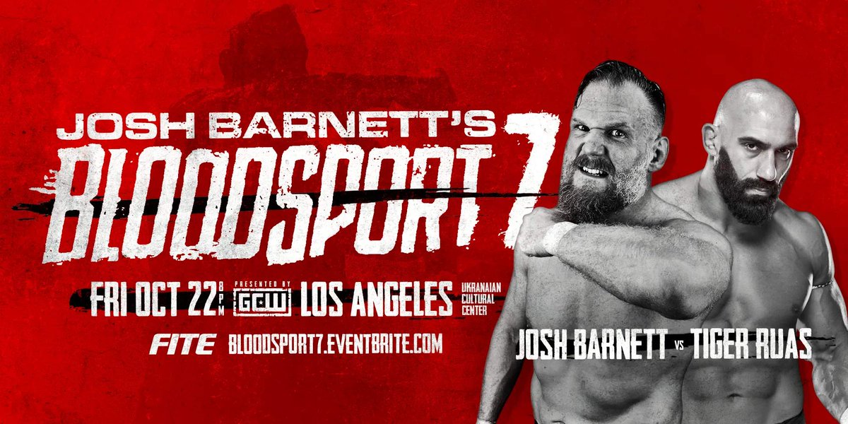 Josh Barnett to face Tiger Ruas at Bloodsport