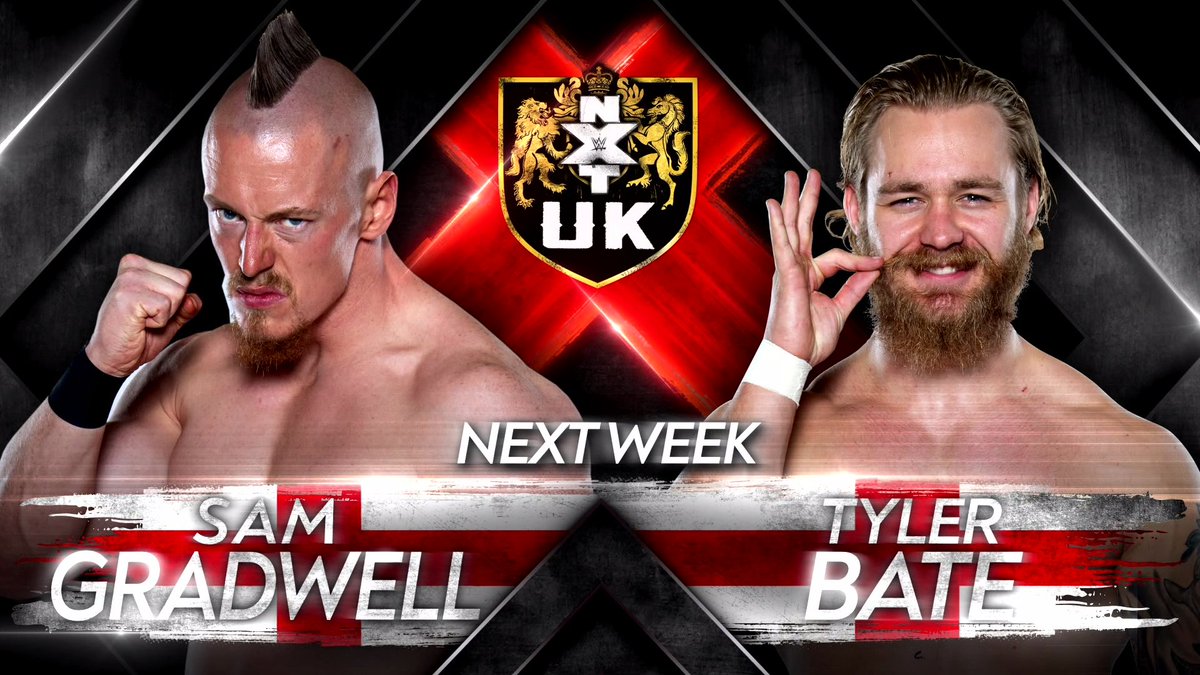Tyler Bate set for action on next week’s NXT UK