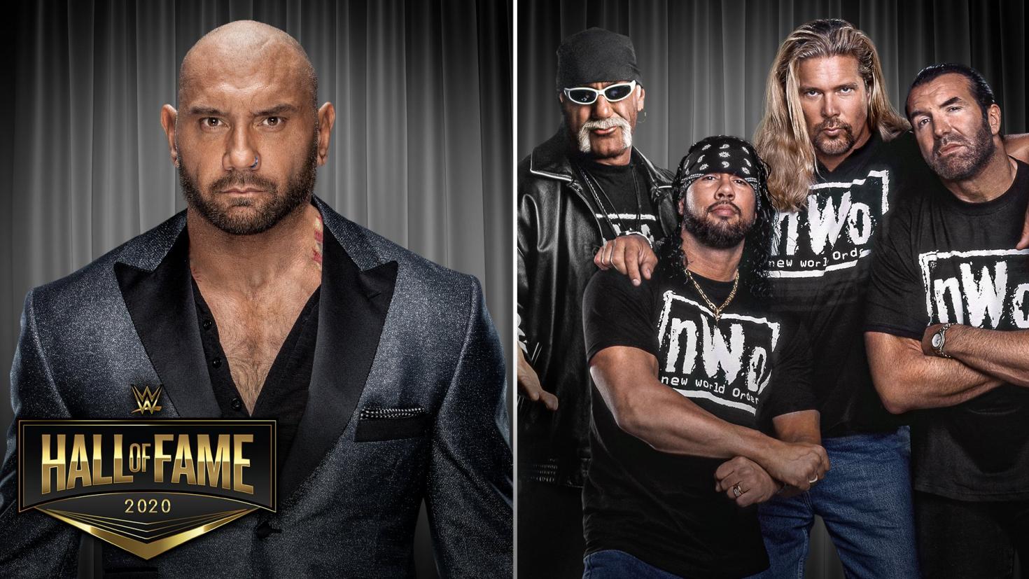 Dave Bautista set for 2020 WWE Hall of Fame class