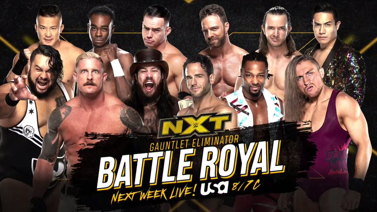 Battle royal with TakeOver implications set for WWE NXT