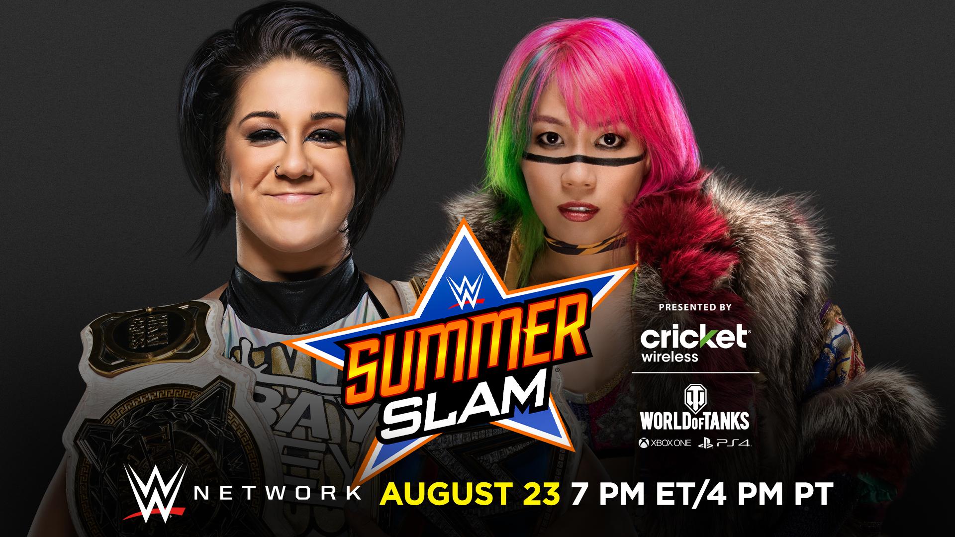 SmackDown Women’s title match added to WWE SummerSlam