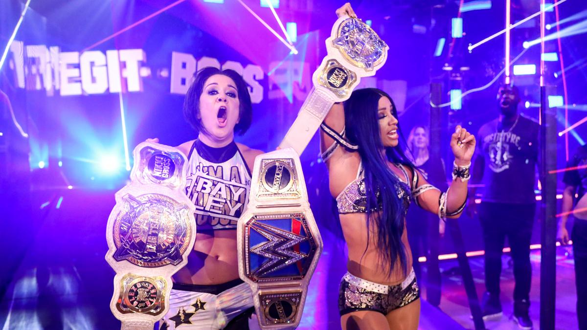 WWE Elimination Chamber fallout videos: Banks & Bayley, Kofi, more