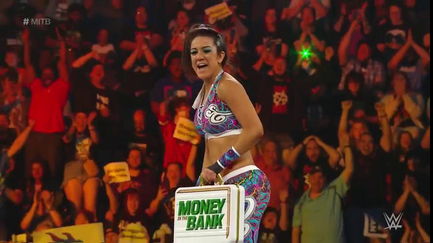 Bayley wins women’s MITB ladder match, cashes in briefcase