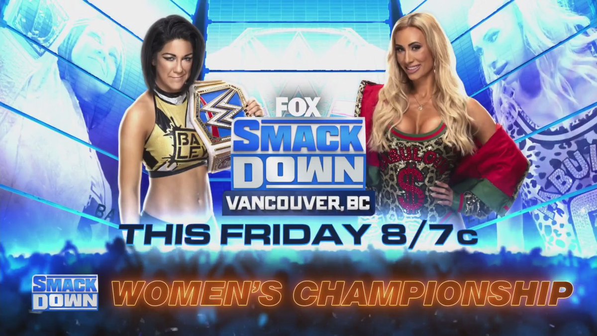 Women’s title match confirmed for WWE SmackDown
