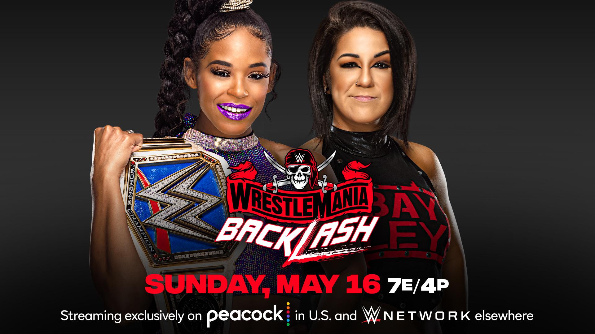 SmackDown Women’s title match set for WWE WrestleMania Backlash