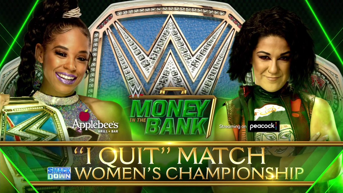 Women’s title I Quit match added to WWE Money in the Bank