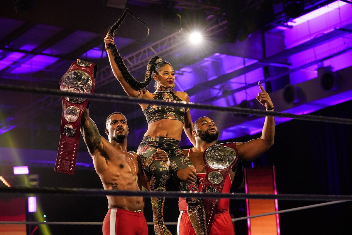 Bianca Belair appears at WWE WrestleMania 36