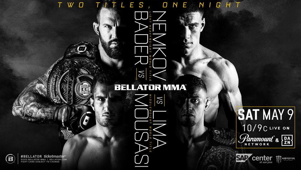 Bellator MMA postpones May events, PFL delays start of season