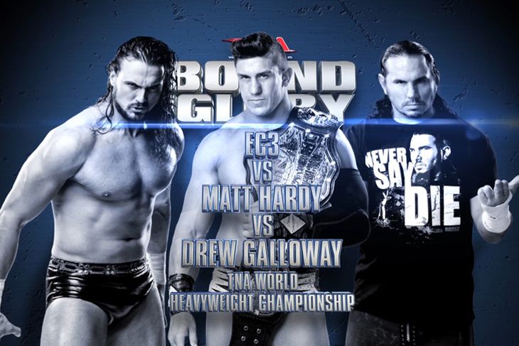 TNA Bound for Glory 2015 live results: EC3 vs. Drew Galloway vs. Matt Hardy