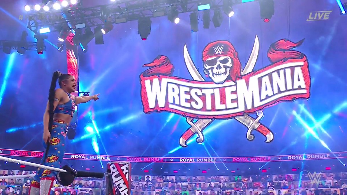 Bianca Belair wins WWE women’s Royal Rumble match