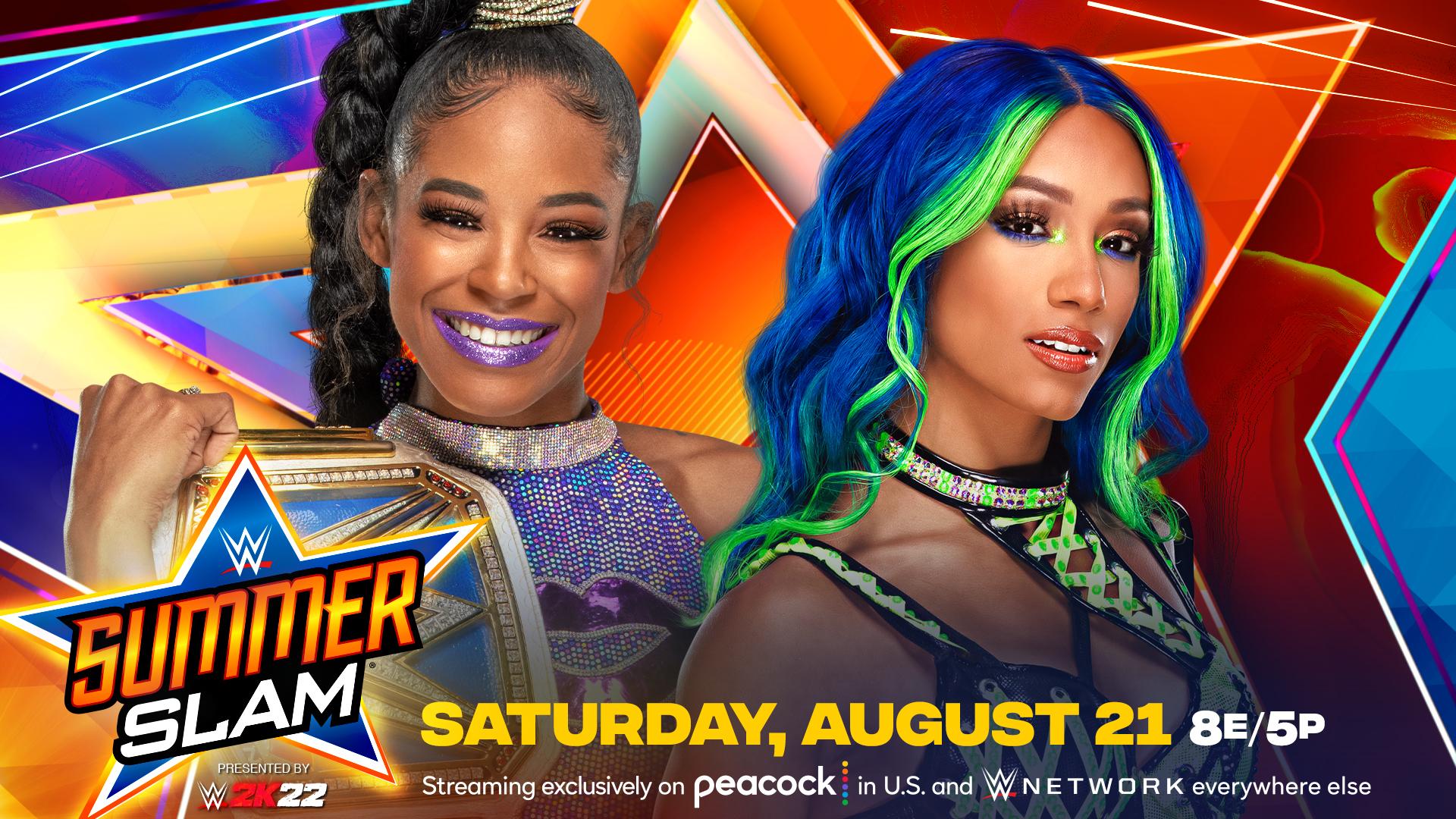 Bianca Belair vs. Sasha Banks set for WWE SummerSlam