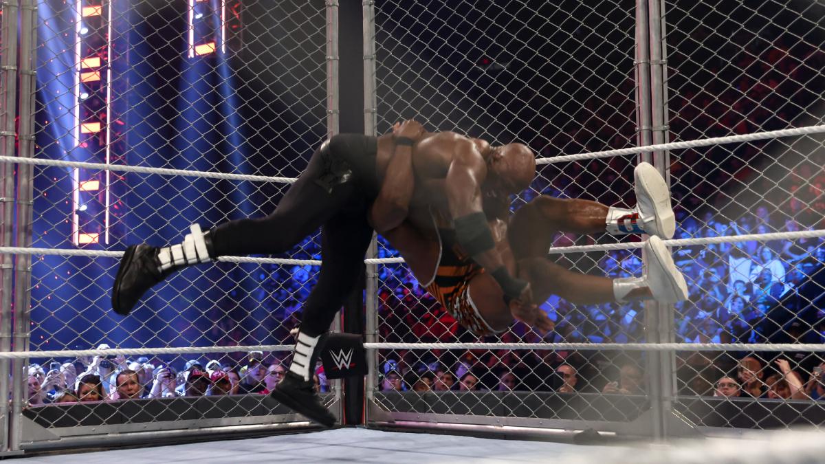 WWE Raw video highlights: Big E vs. Bobby Lashley steel cage match