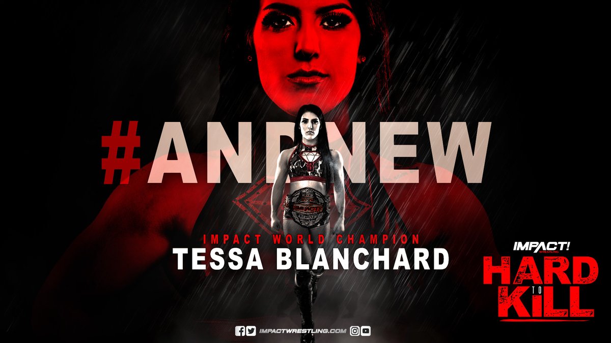 Tessa Blanchard wins Impact World title at Hard to Kill