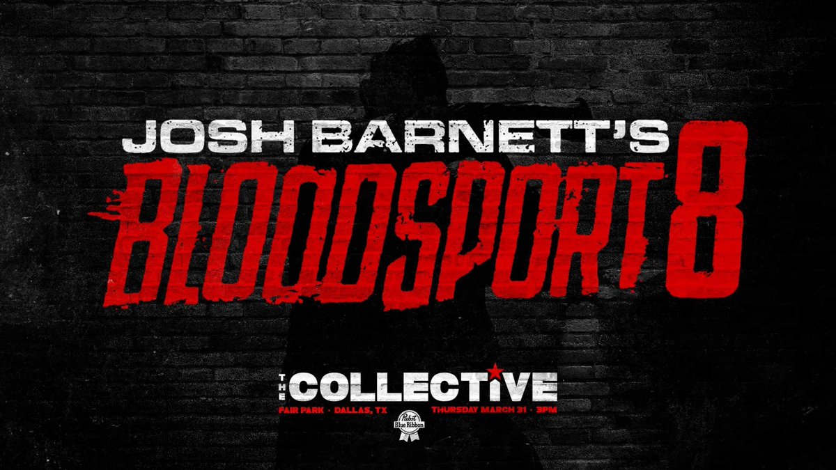 Josh Barnett’s Bloodsport 8 set for The Collective 2022