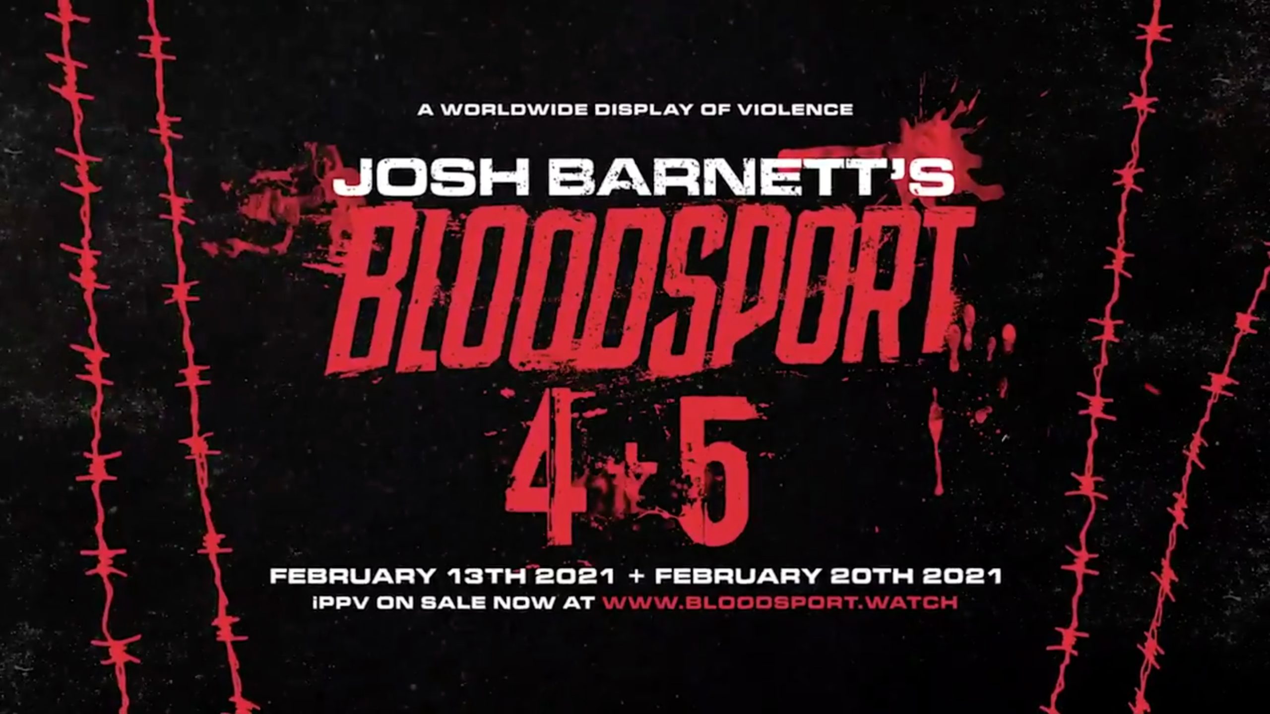 Josh Barnett’s Bloodsport 4 & 5 set for February