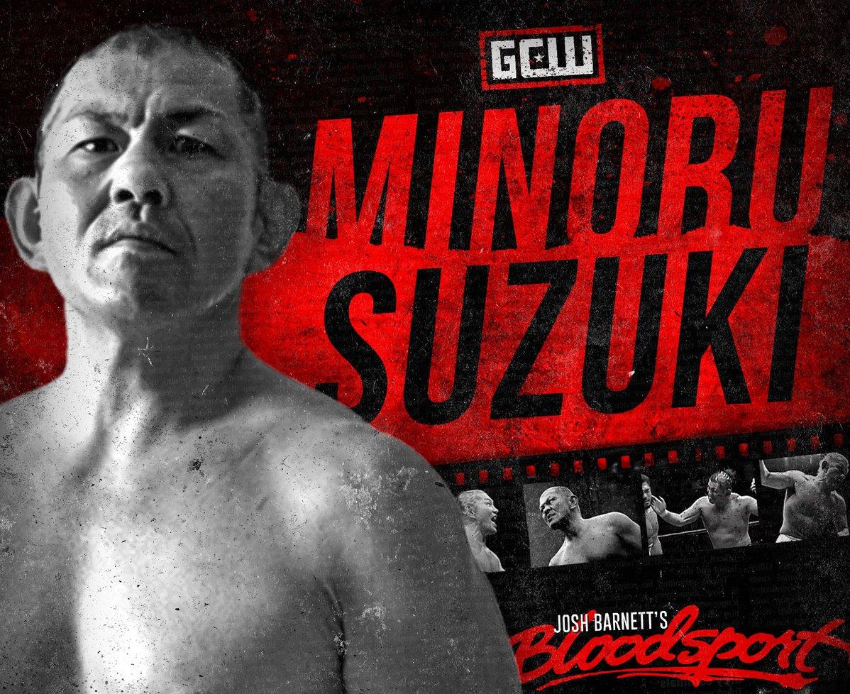 Minoru Suzuki added to Josh Barnett’s Bloodsport