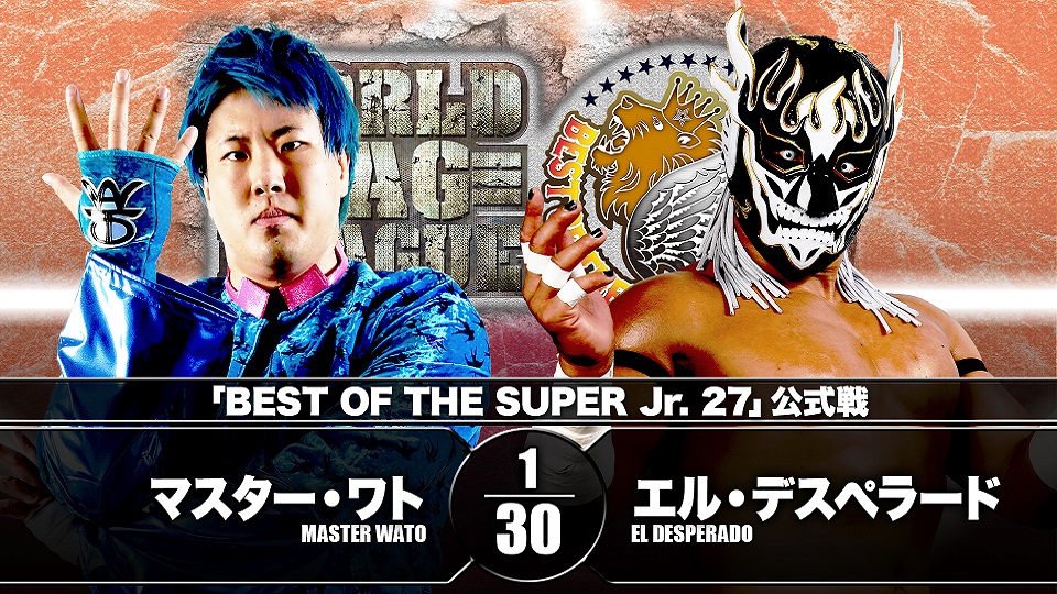 NJPW BOSJ results: El Desperado vs. Master Wato