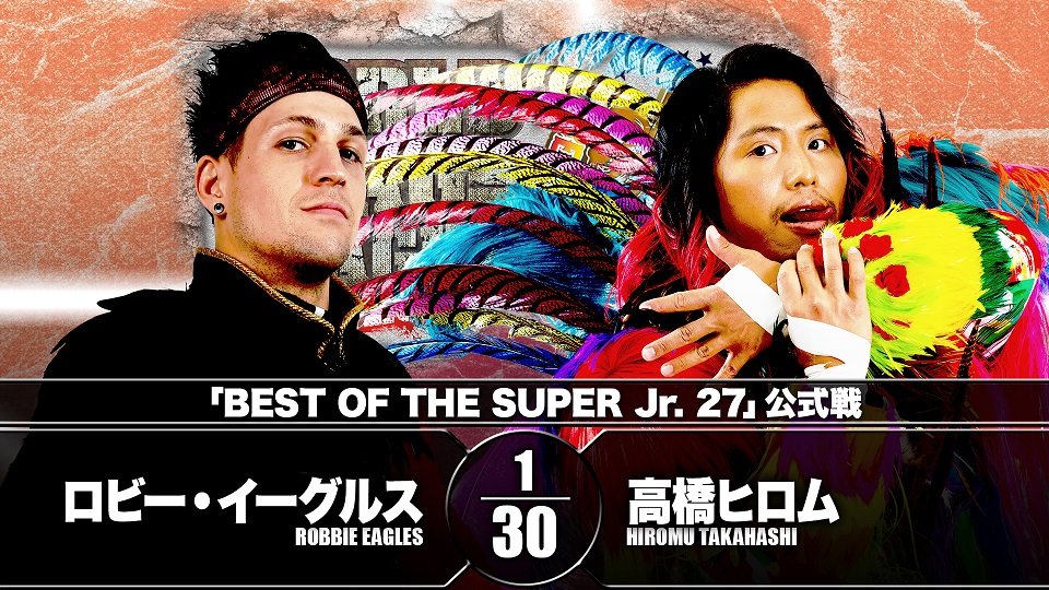 NJPW BOSJ results: Hiromu Takahashi vs. Robbie Eagles