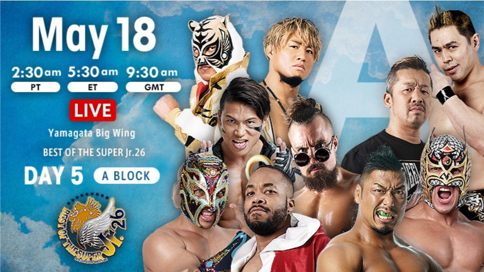 NJPW Best of the Super Juniors night five results: Shingo vs. Kanemaru