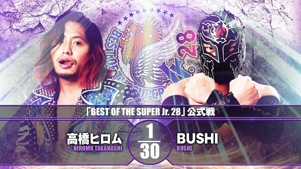 NJPW BOSJ 28 night five results: Hiromu Takahashi vs. BUSHI