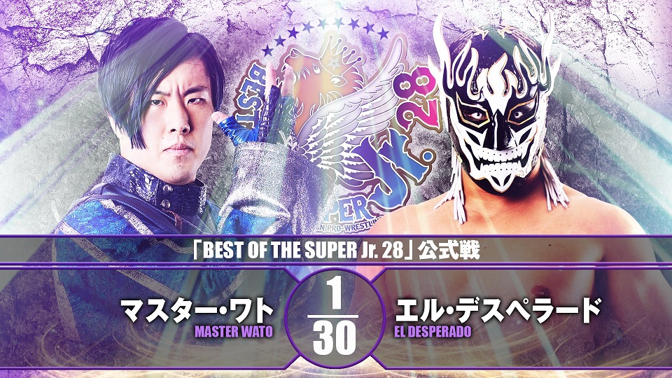 NJPW BOSJ 28 night three results: El Desperado vs. Master Wato